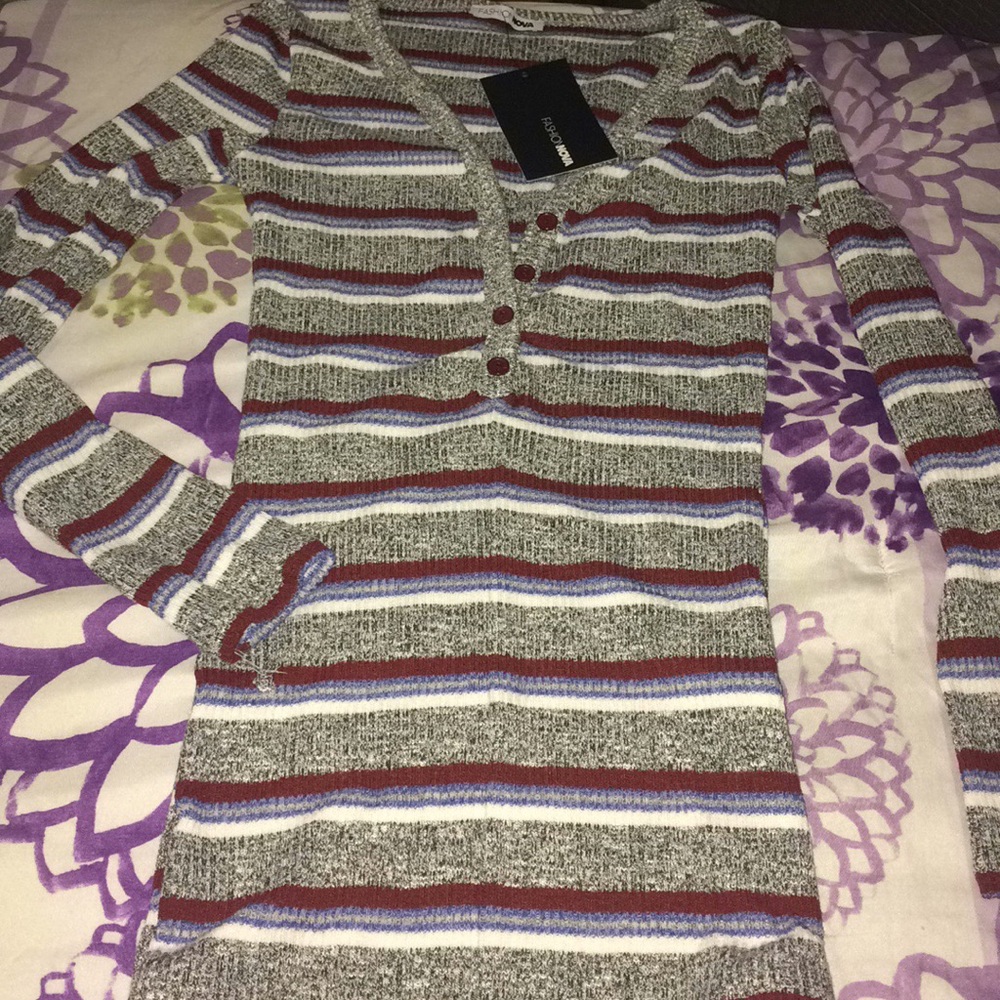 V cutt long sleeve body suit